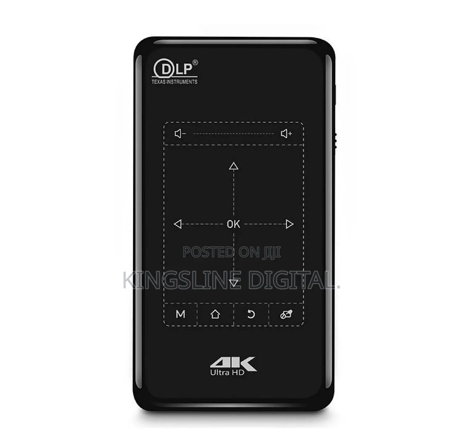 DLP Rechargeable Smart Mini Portable Bluetooth Projector