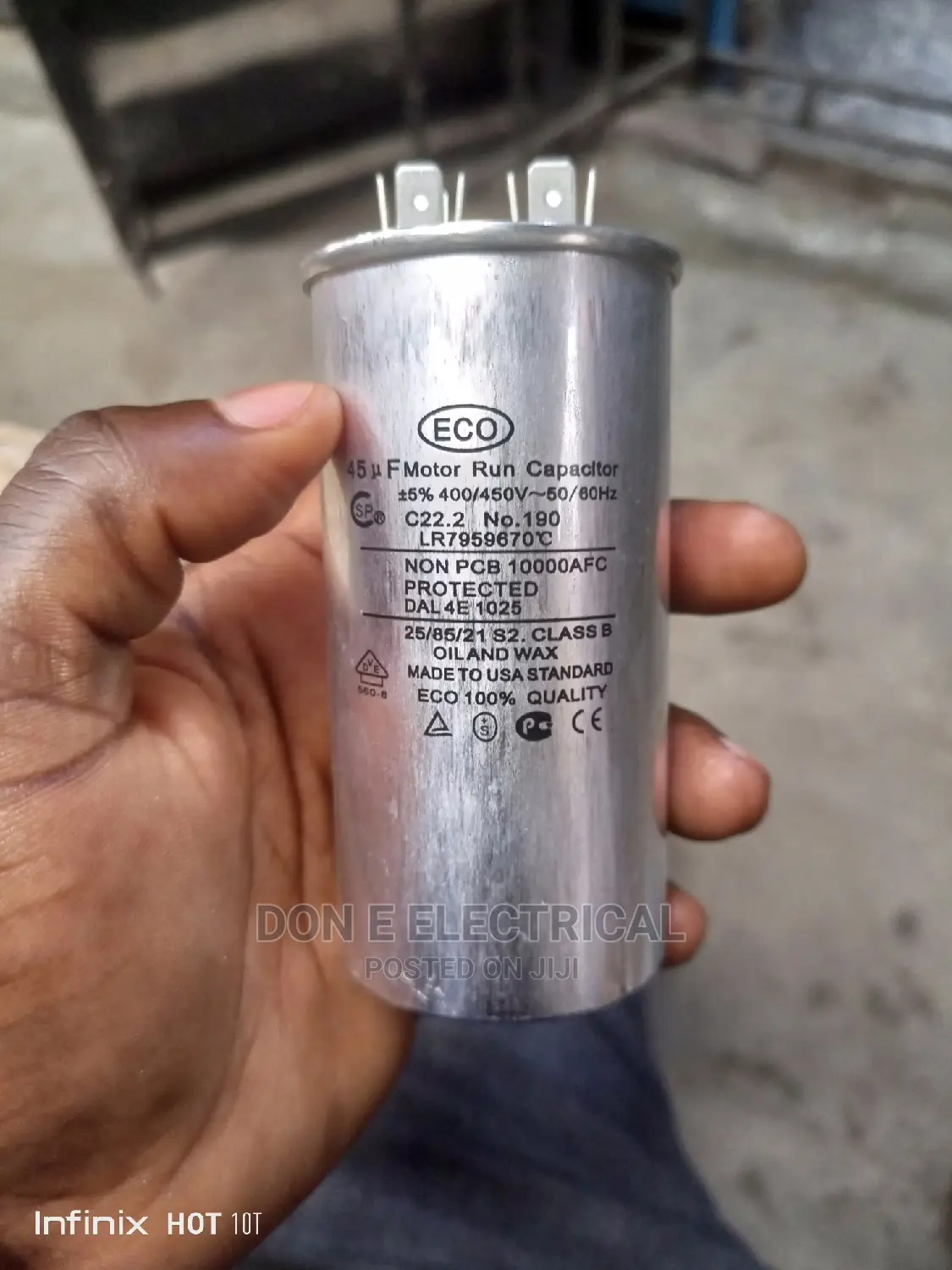 45 UF Capacitor