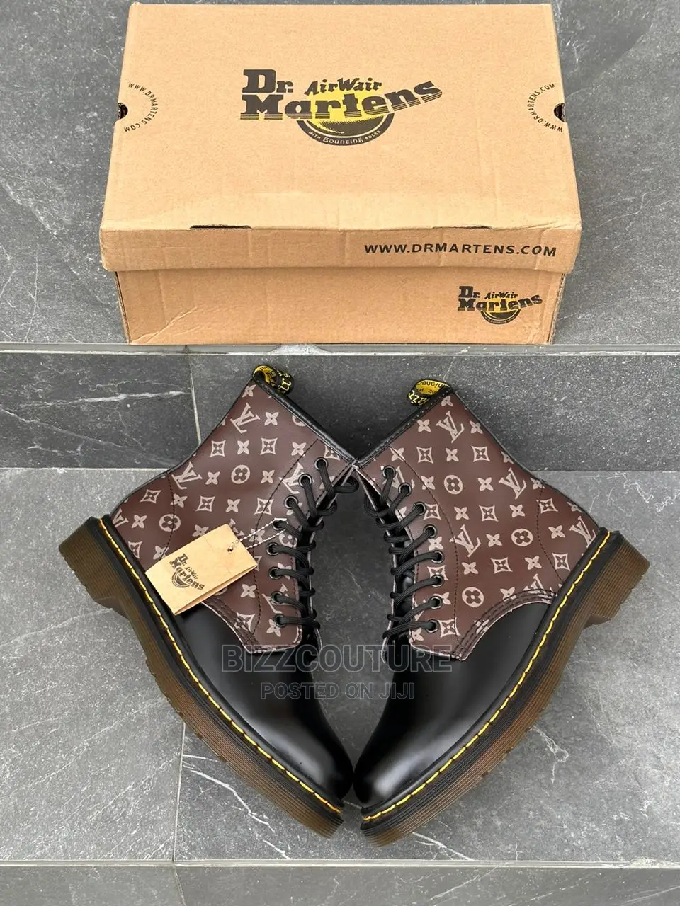 Original LOUIS VUITTON X Dr MARTENS 1460 Available in Store