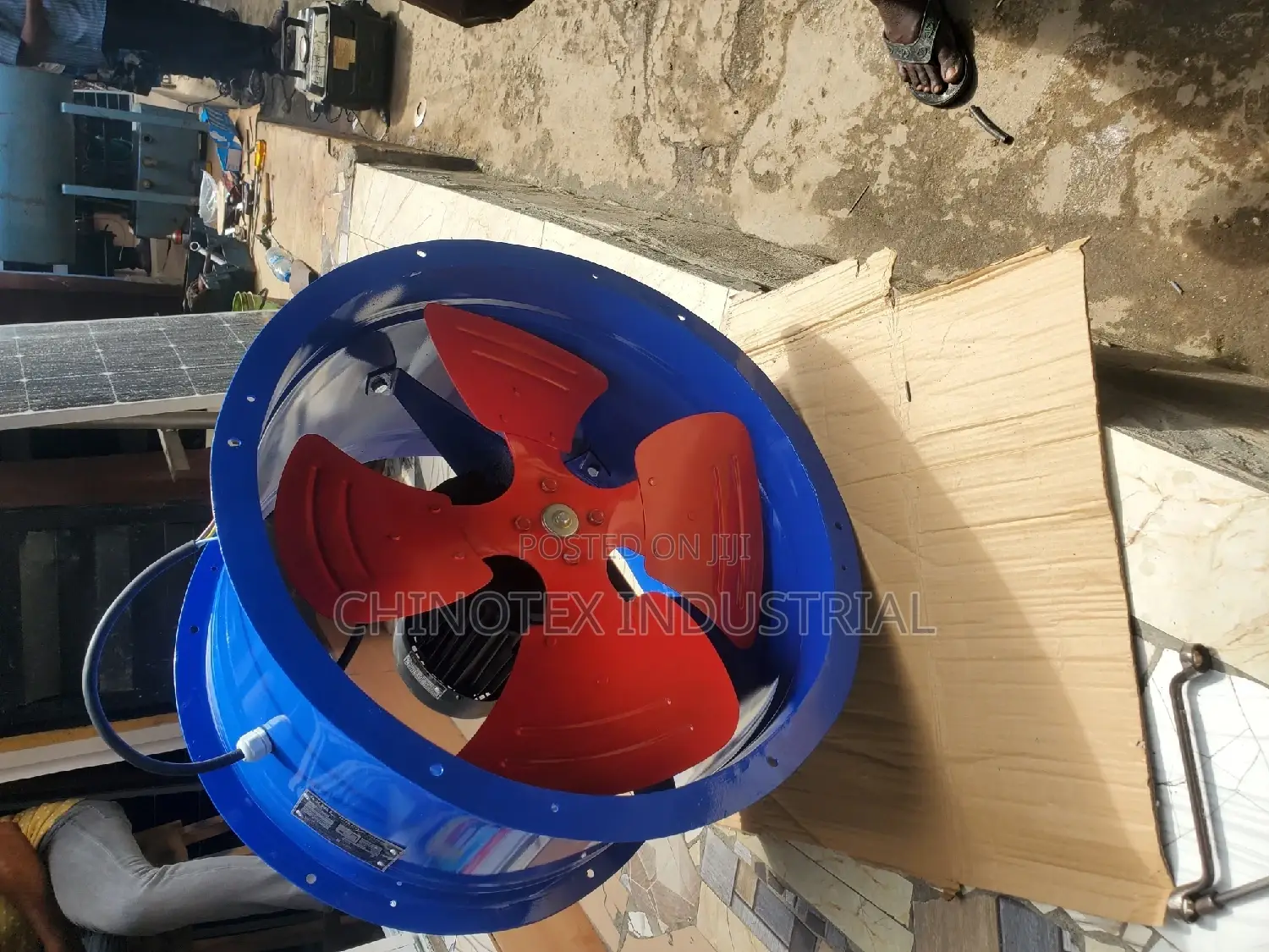 Industrial Extractor Fan 24" Inches With 4hp Electric Motor