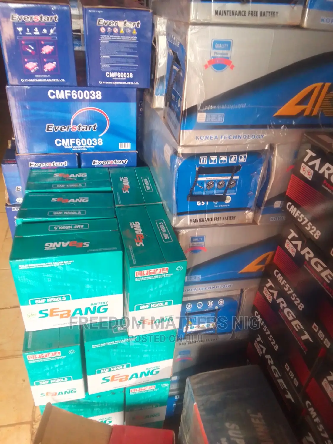 Original Korea Car Battery Ng