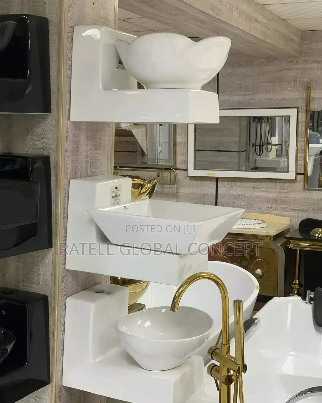 Rockford Wall Hanged Wash Basin WHITE