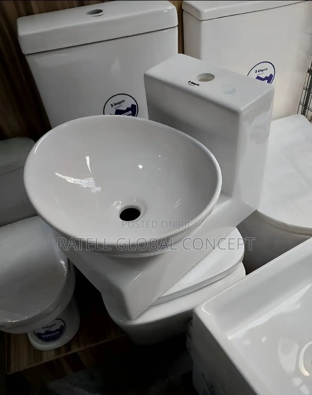 Rockford Wall Hanged Wash Basin WHITE