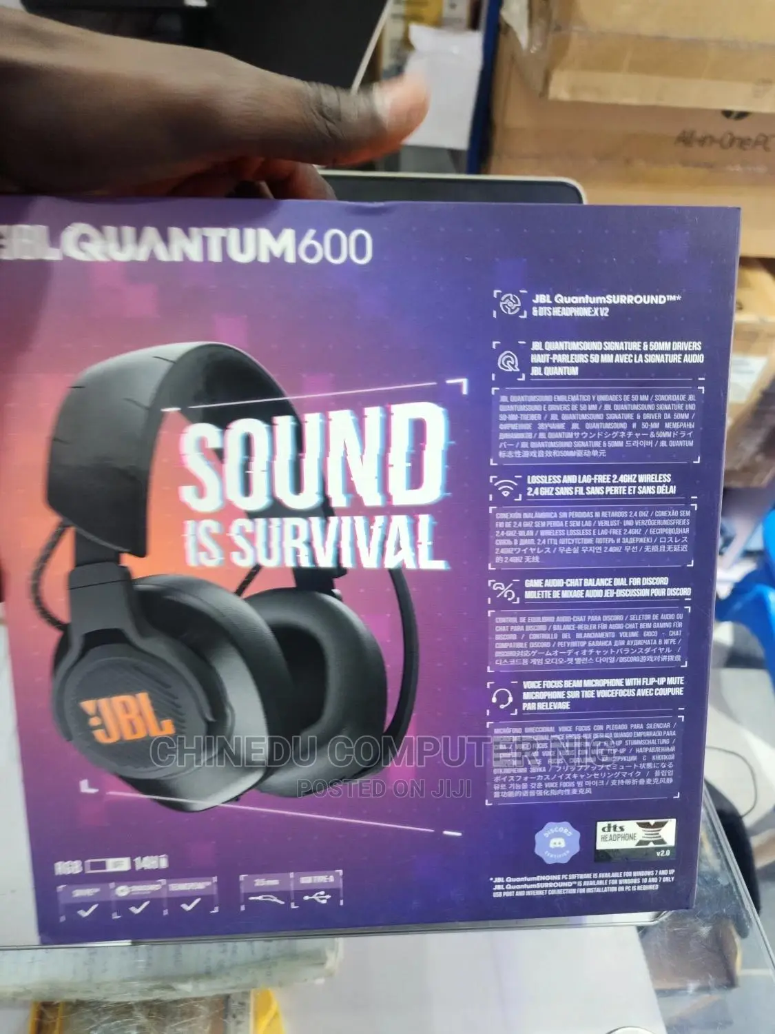 JBL Quantum 600 Gaming Headphones