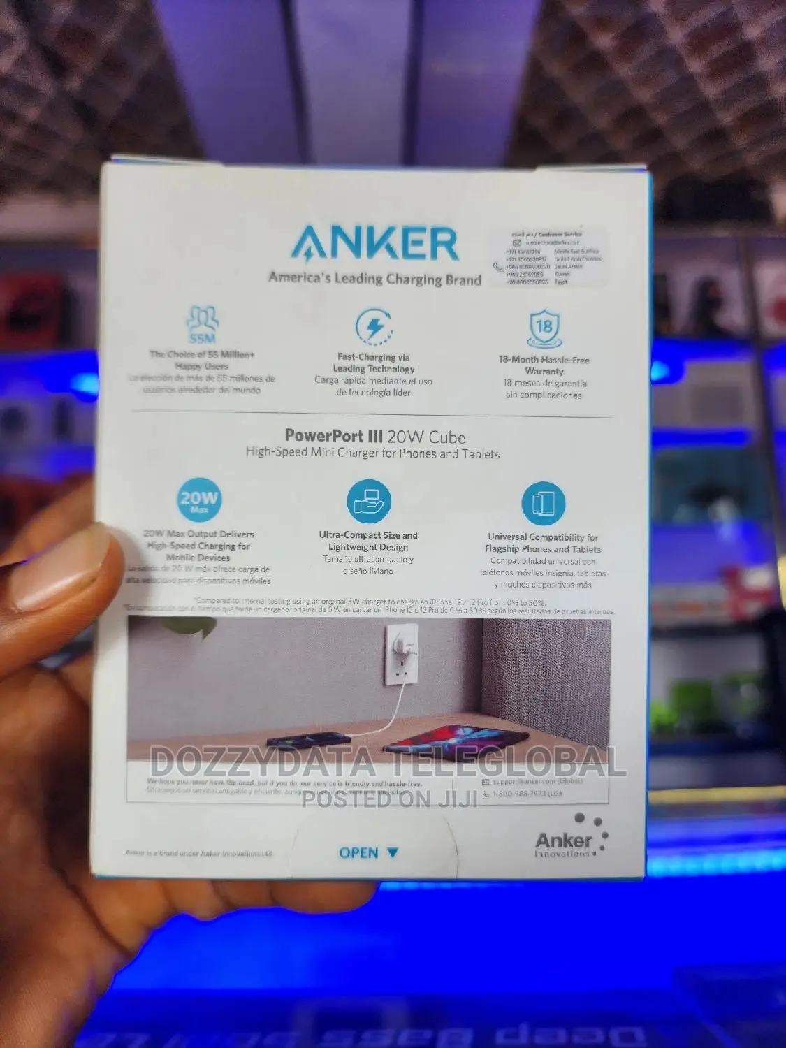 Anker Powerport Iii 20w Cube