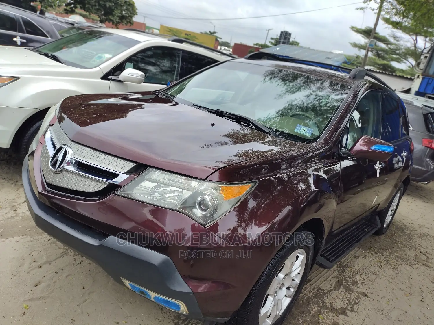 Acura MDX SUV 4dr AWD (3.7 6cyl 5A) 2008 Red