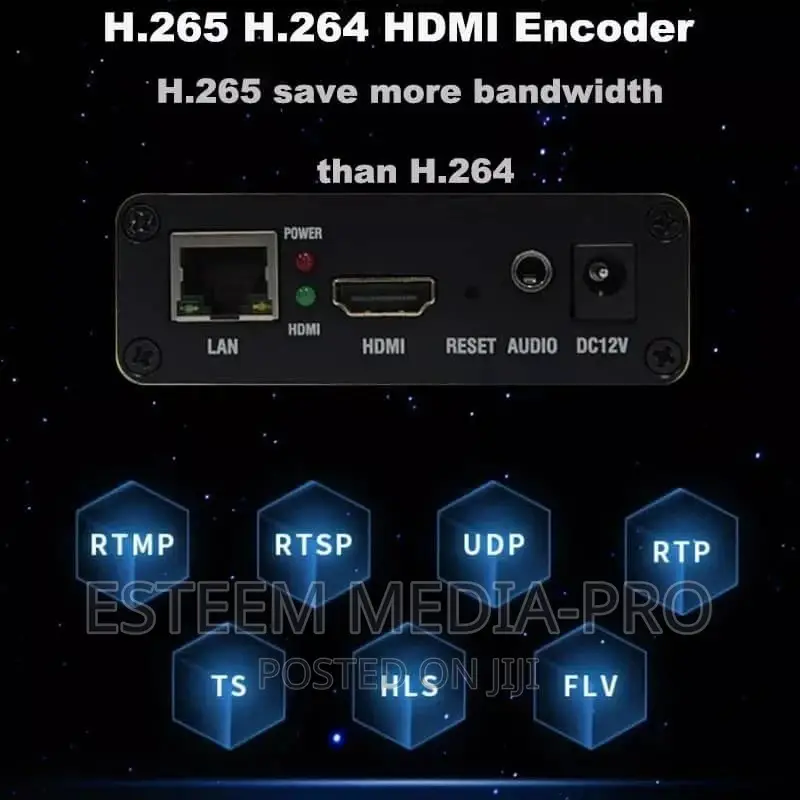 Tiny Pro-Video Streaming IPTV Encoder
