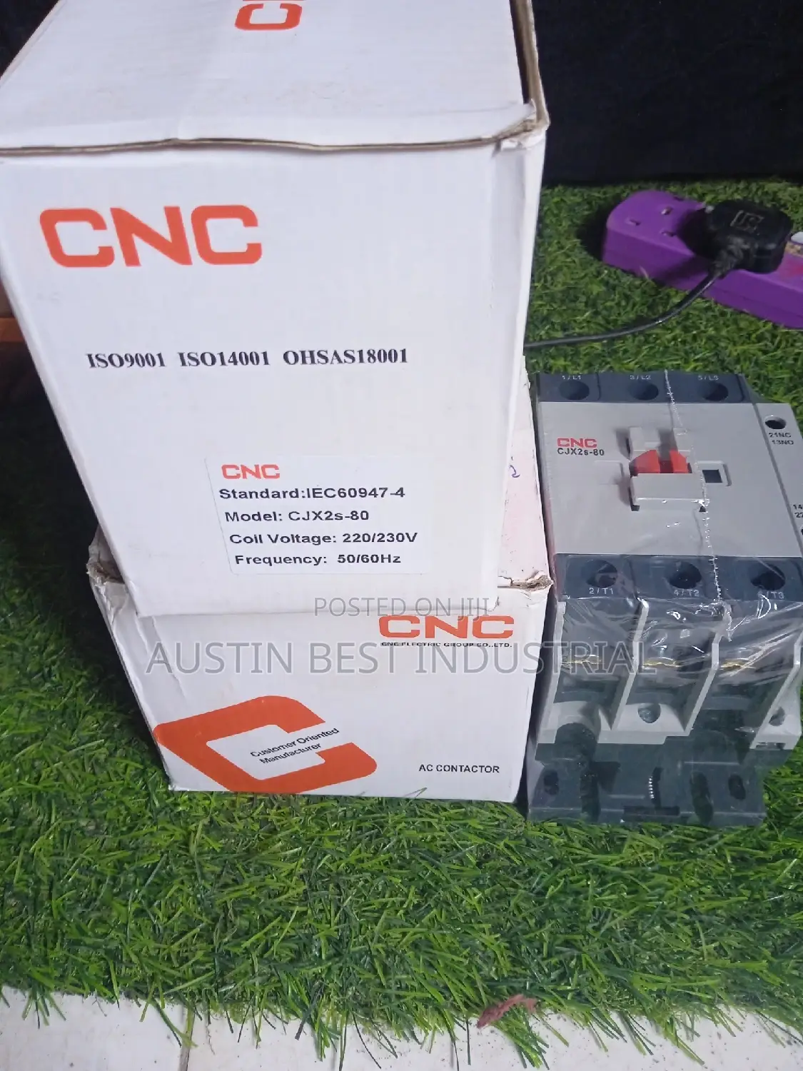 Original CNC Ac Contactor 125a