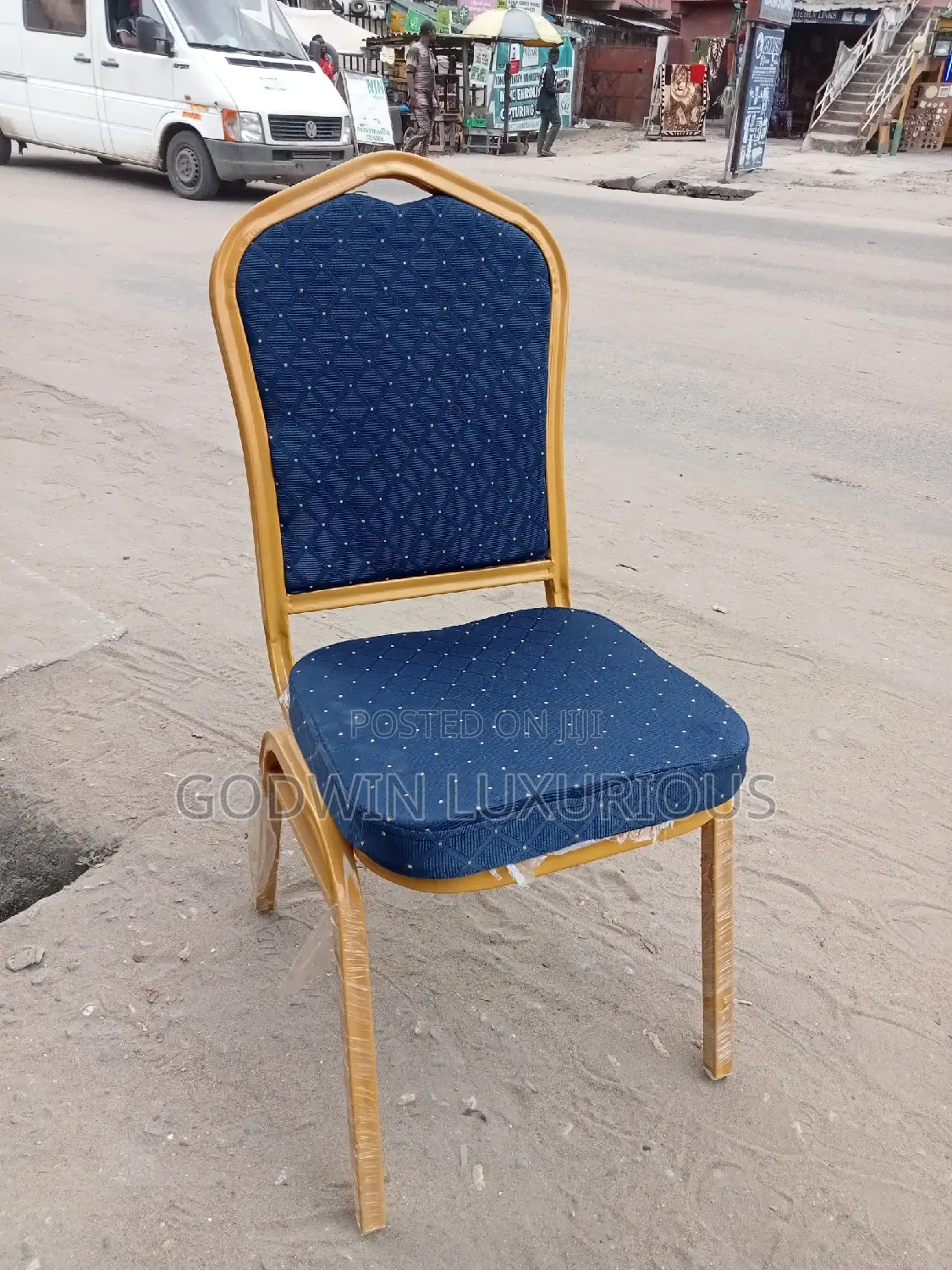 Blue Hall Chairs