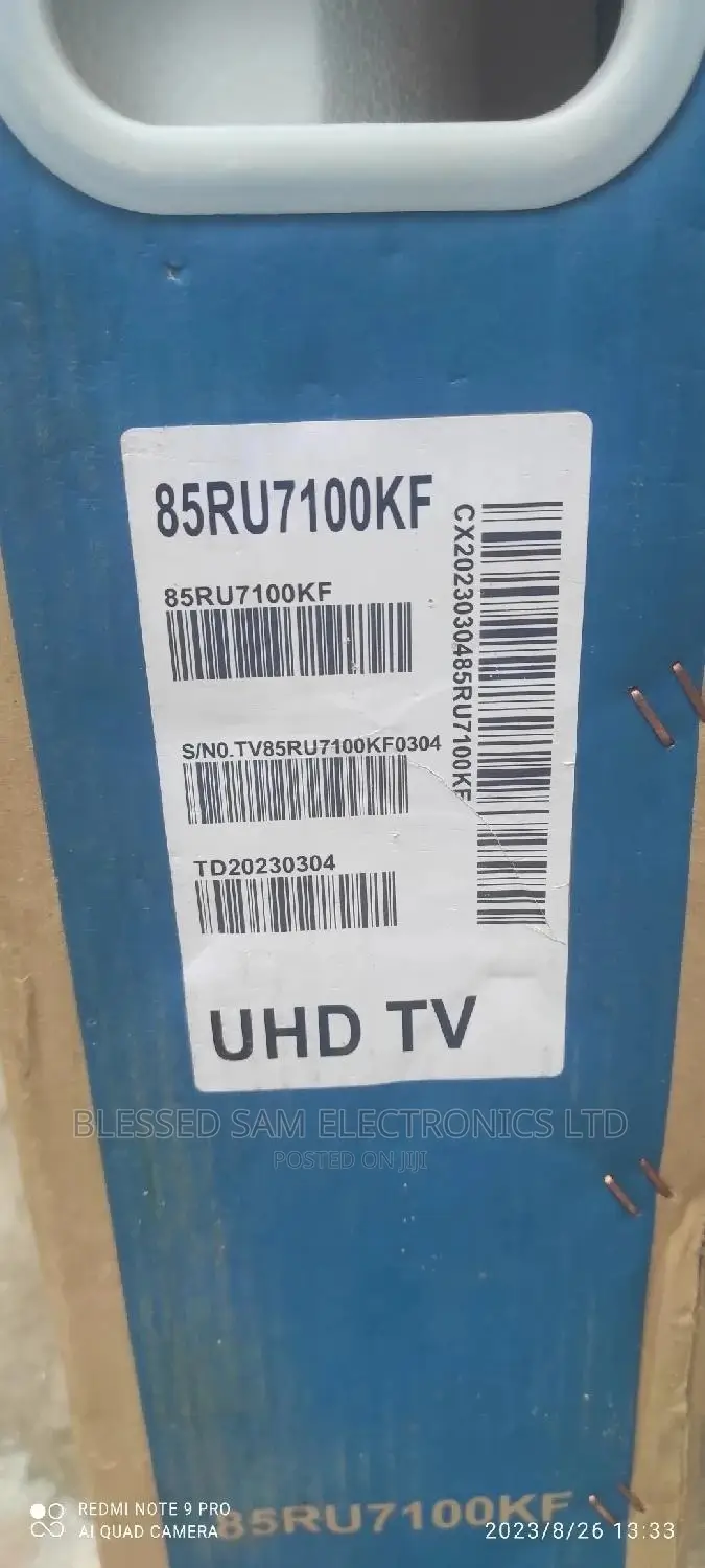 2026>Samsung 85"Inch Android Frameless Smart Tv>Bluetooth