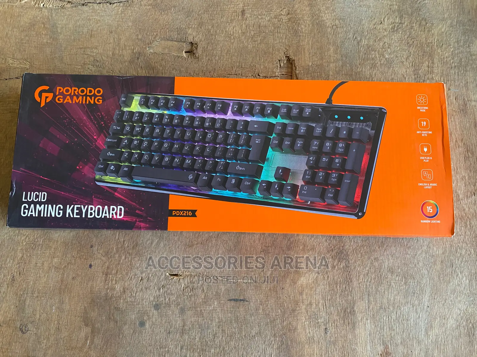 Porodo Lucid Gaming Keyboard