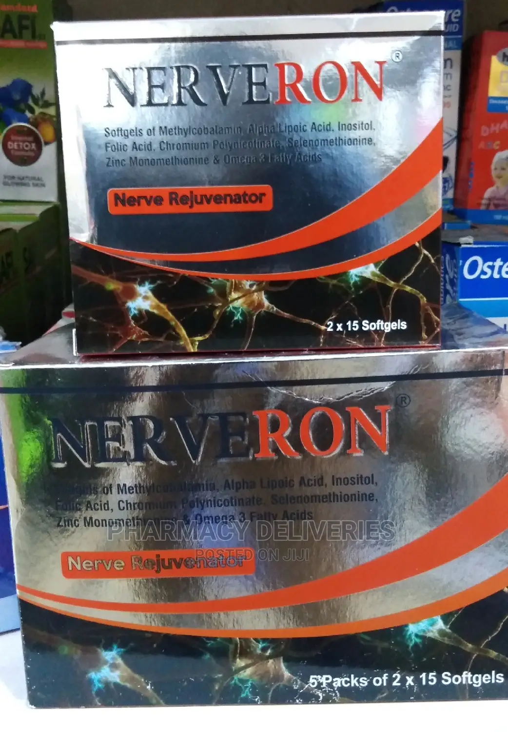 NERVERON SOFTGEL for Your Nerves Health Rejuvenator.
