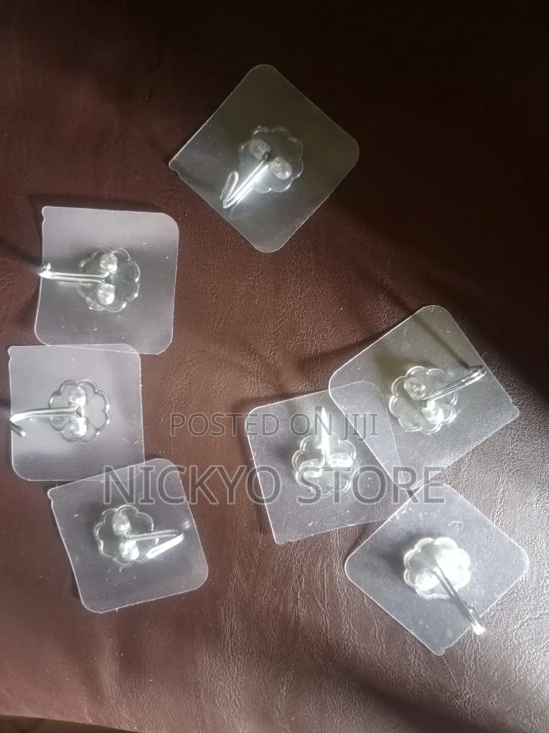 12pcs Adhesive Hooks Wall Hooks Heavy Duty Stick on Strong