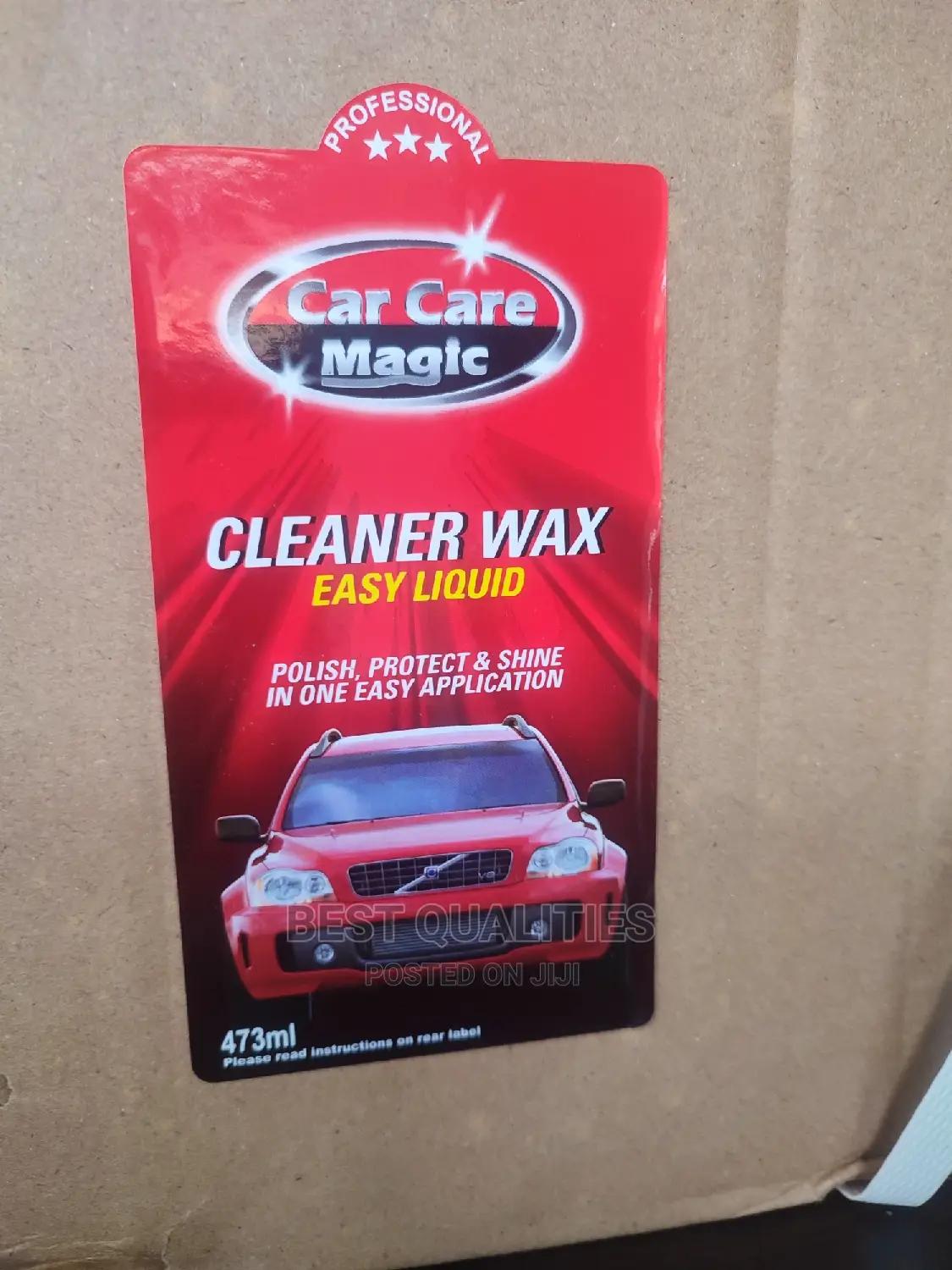 CLEANER WAX CAR CARE MAGIC {Polish, Protect Shine 3 In 1}