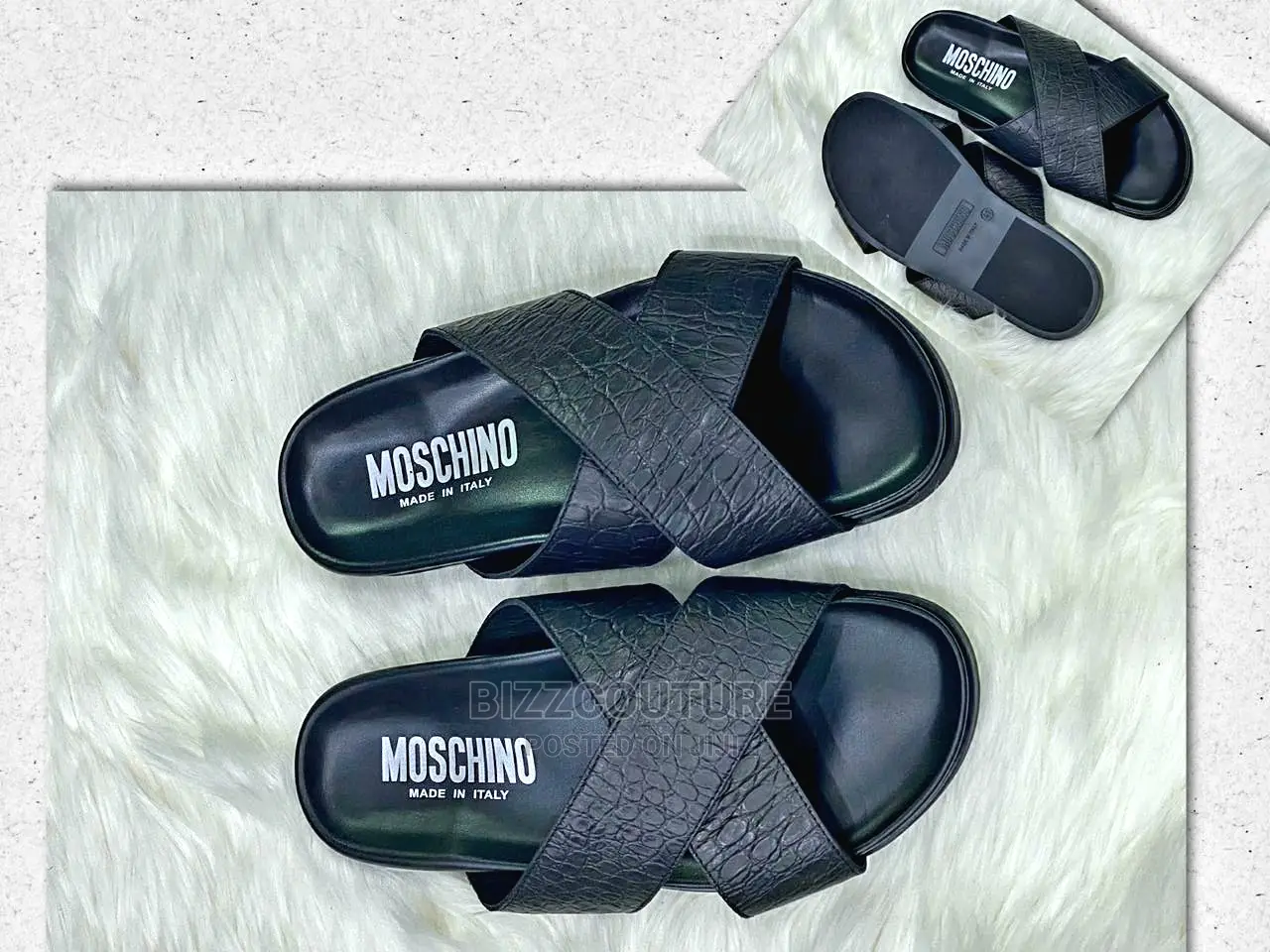 Original ROBERTO CAVALLI Slippers Available in Store