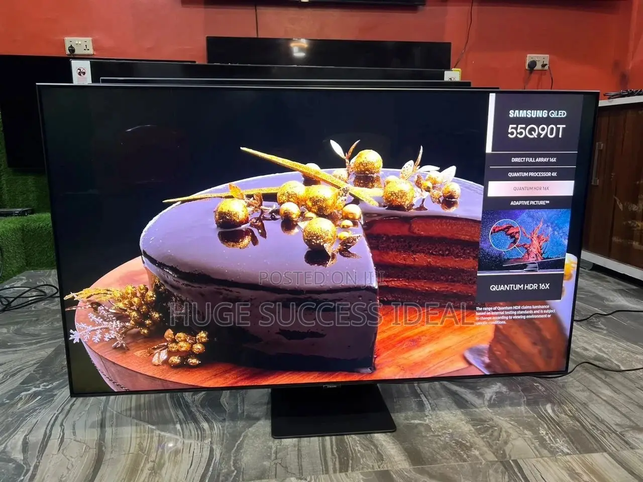 Samsung 55" Class Qled Q90T Series Quantum HDR Smart TV