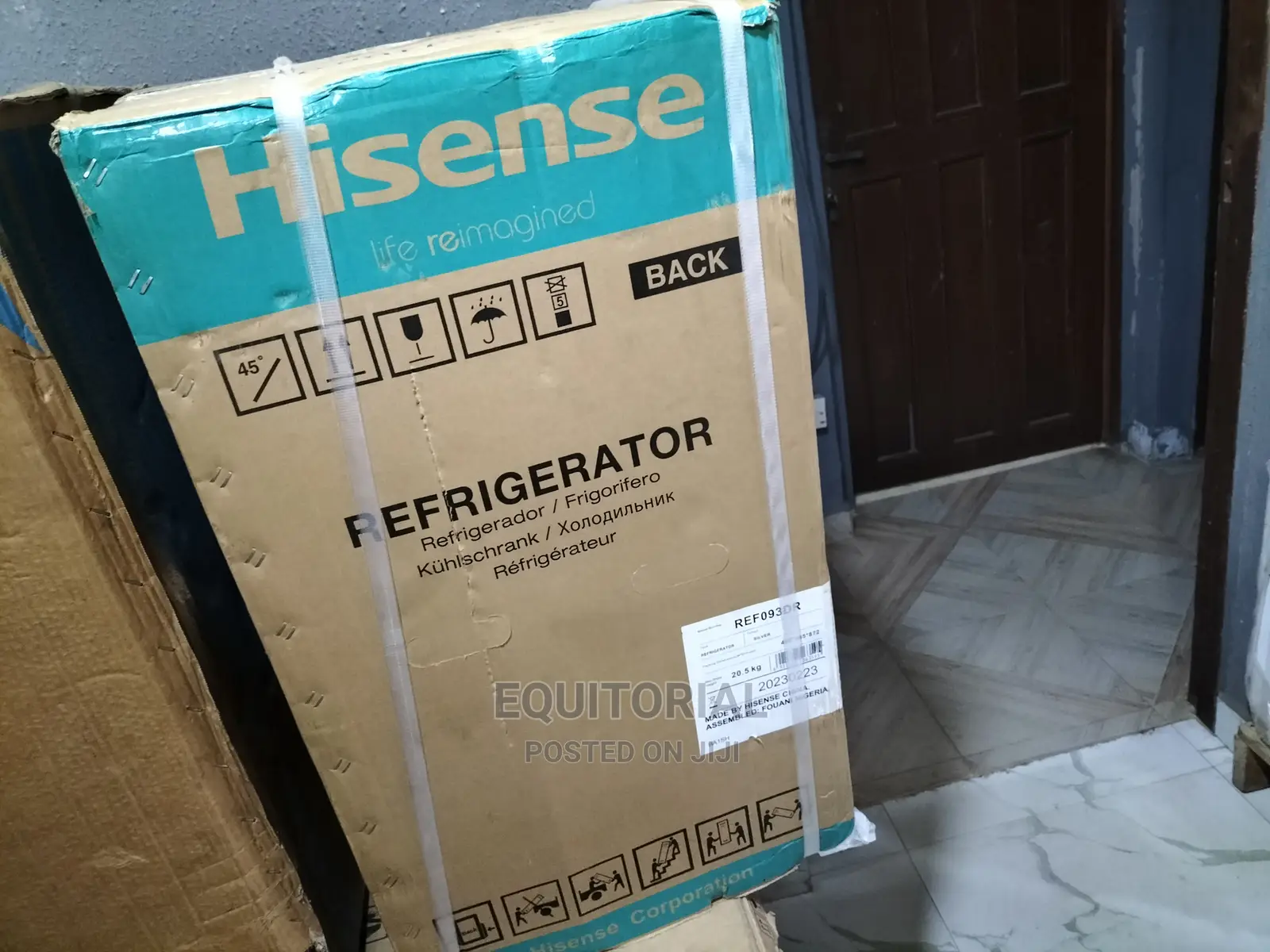 Hisense Singgle Door Refrigerator Ref 093dr