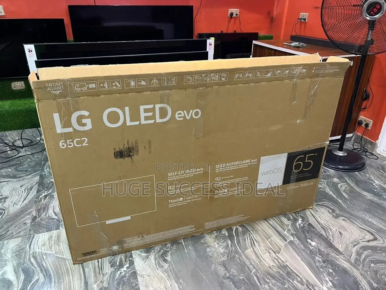 LG C2 65 Inch Class OLED Evo Smart Ultra HD TV (2022)