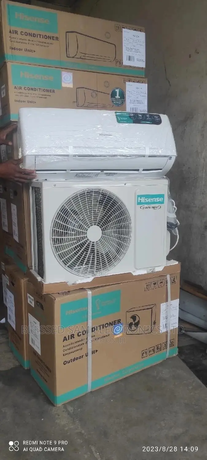 New Hisense 1.5hp Inverter Split Air Conditoner Pure Copper