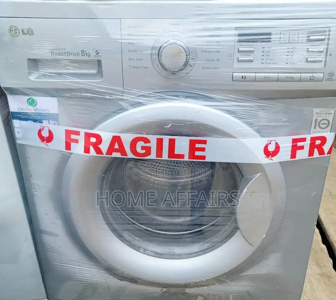 LG 8kg Washing Machine Inverter Drive + WARRANTY (Delivery)