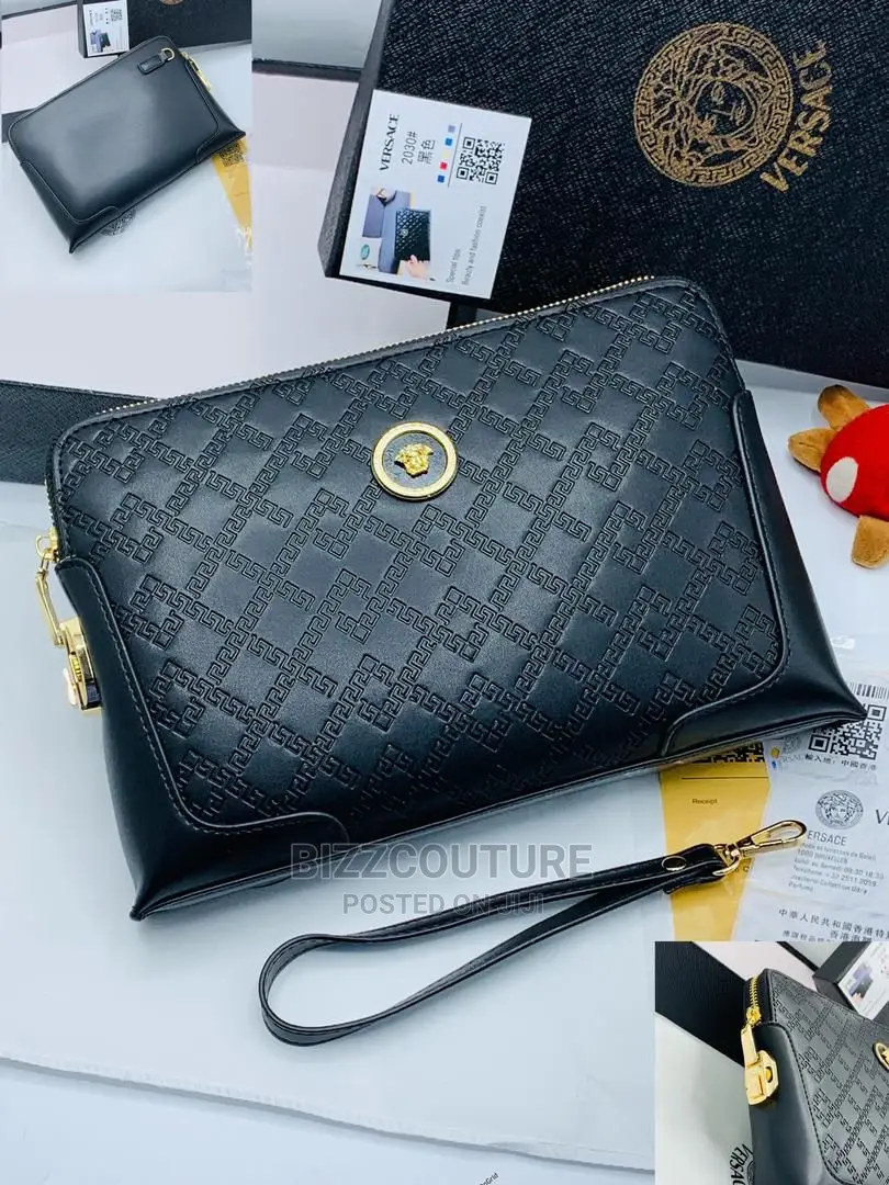 Original VERSACE CLUTCHES Bags Available in Store