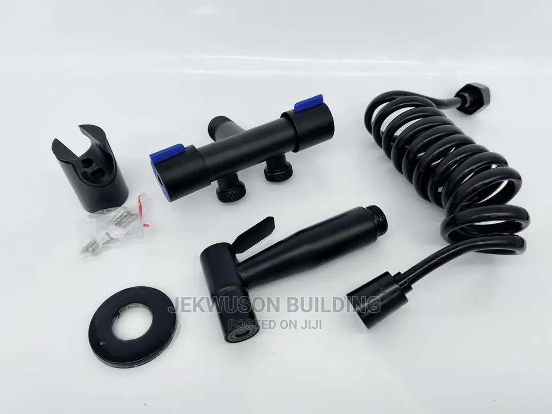 Black Bumbum Wash Pressing Tap