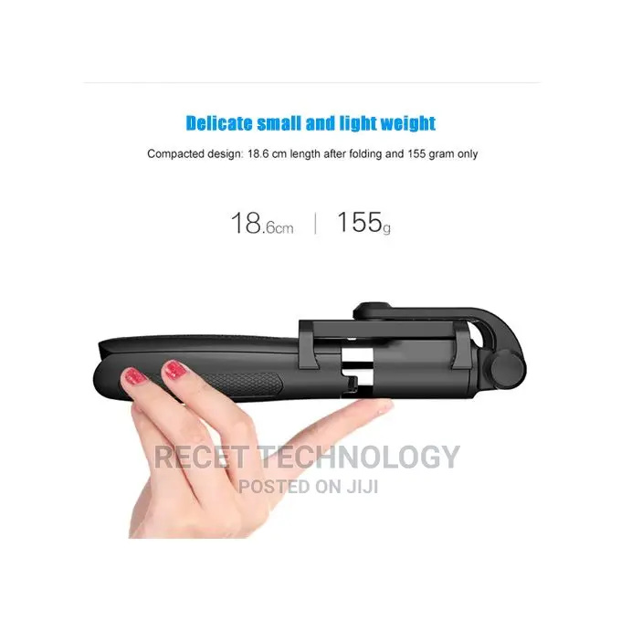 Selfie Stick Integrated Tripod