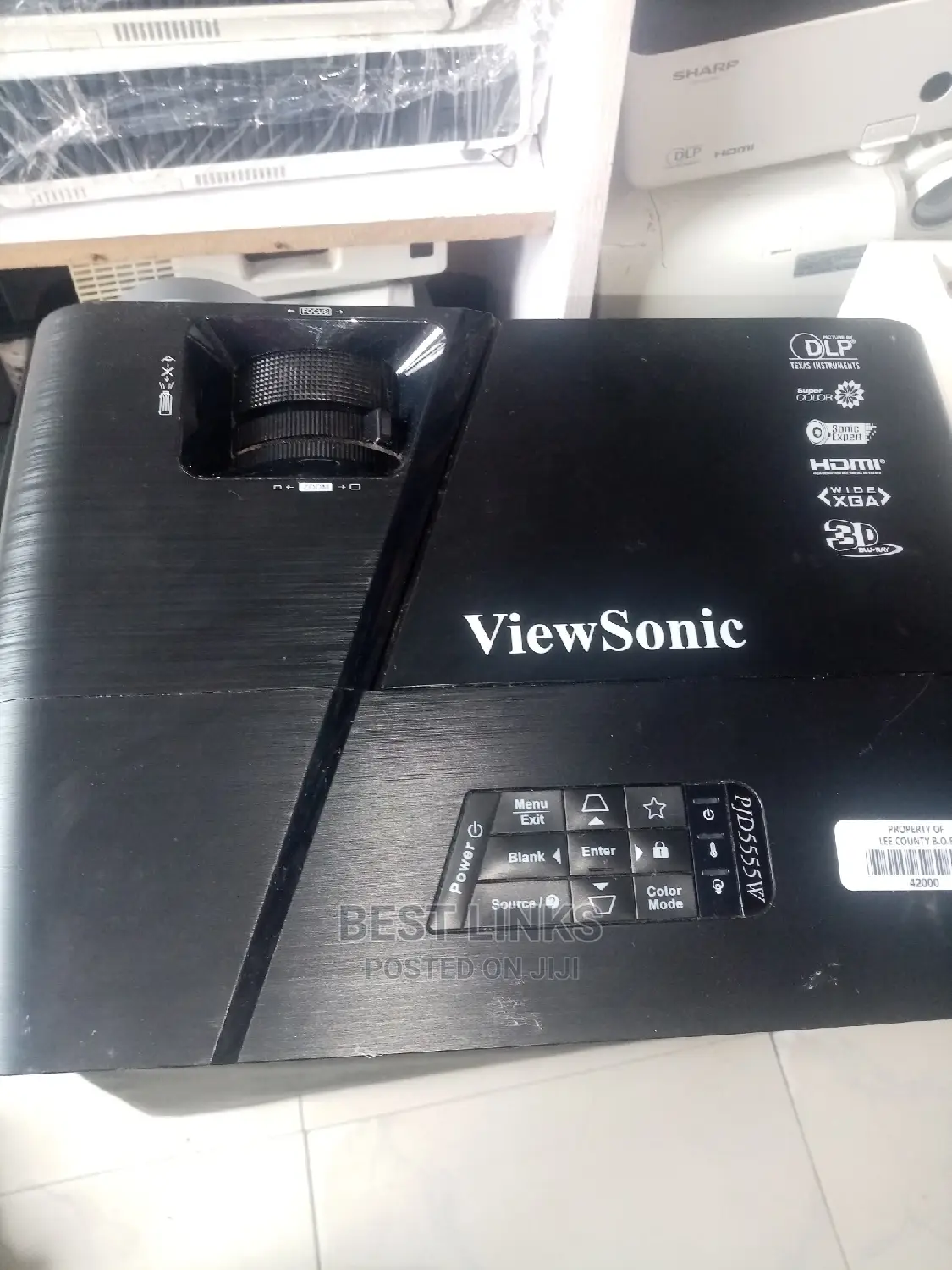 Viewsonic Projector With Hdmi, Vga, Usb, With 3500 Lumens