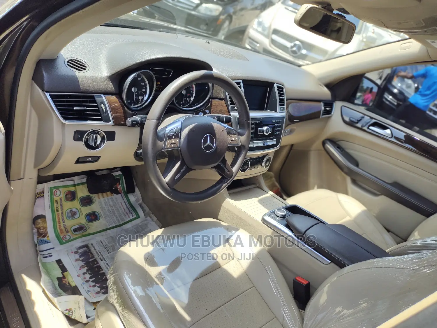 Mercedes-Benz M Class 2014 Brown