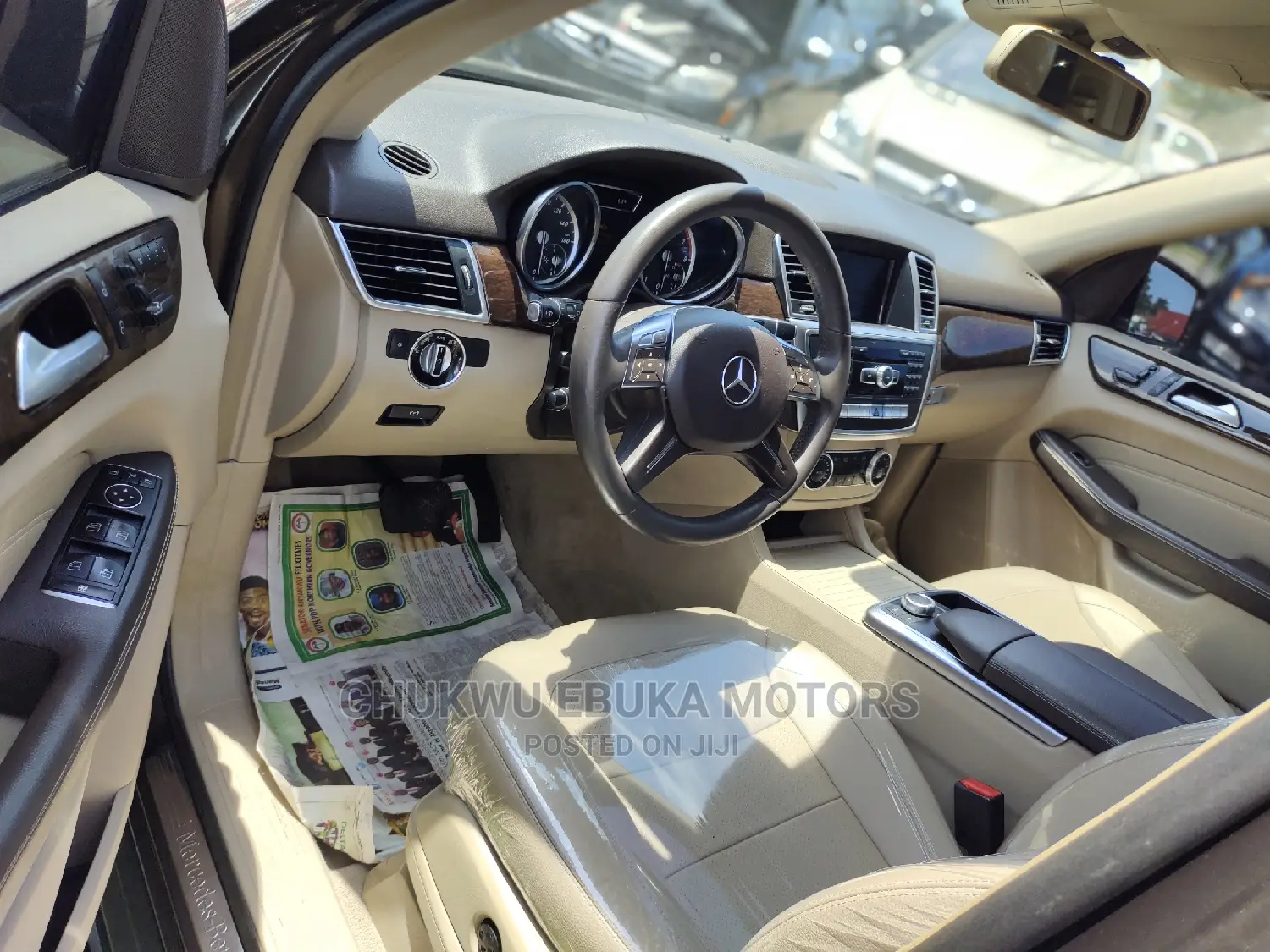 Mercedes-Benz M Class 2014 Brown