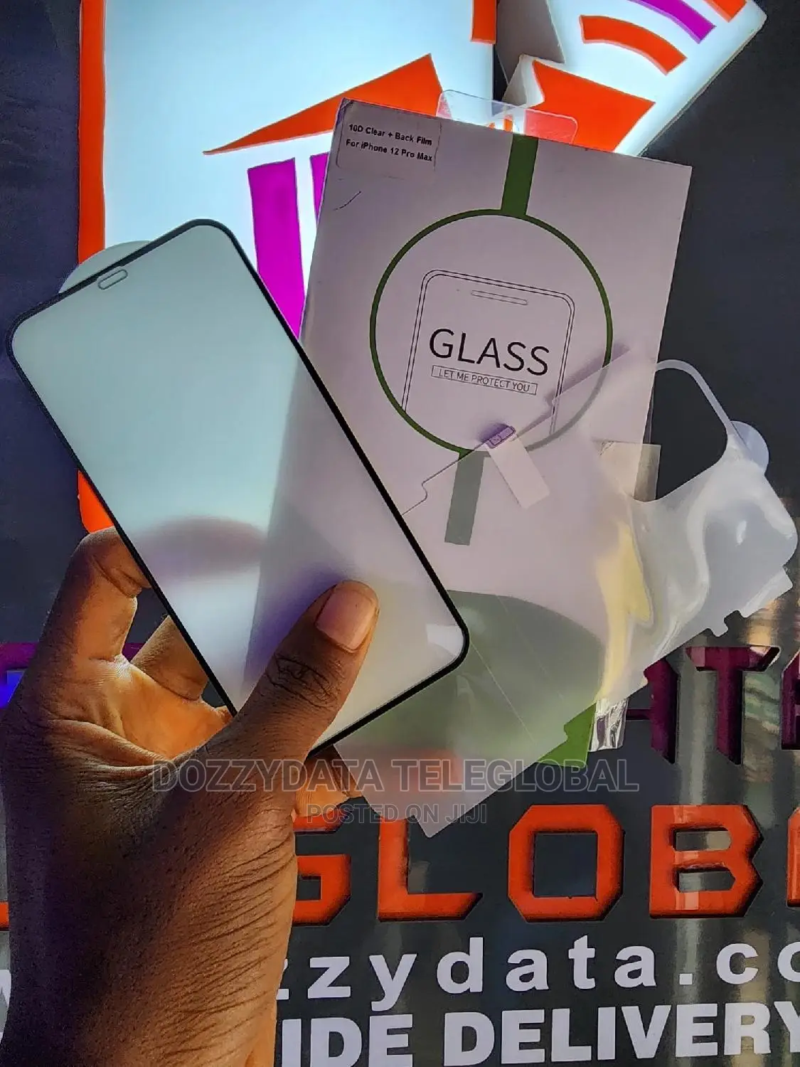 10D Front + Back Glass Guard Hydrogel for iPhone 12 Pro Max