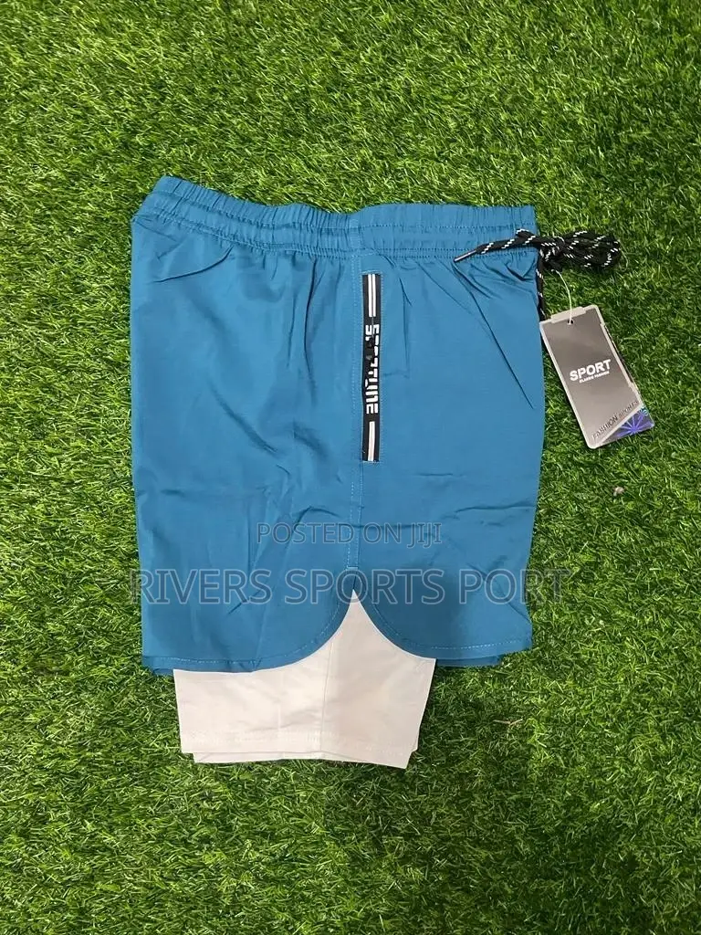 2in1 Sports Workout Gym Short