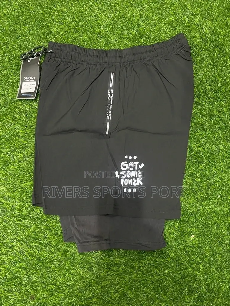 2in1 Sports Workout Gym Short