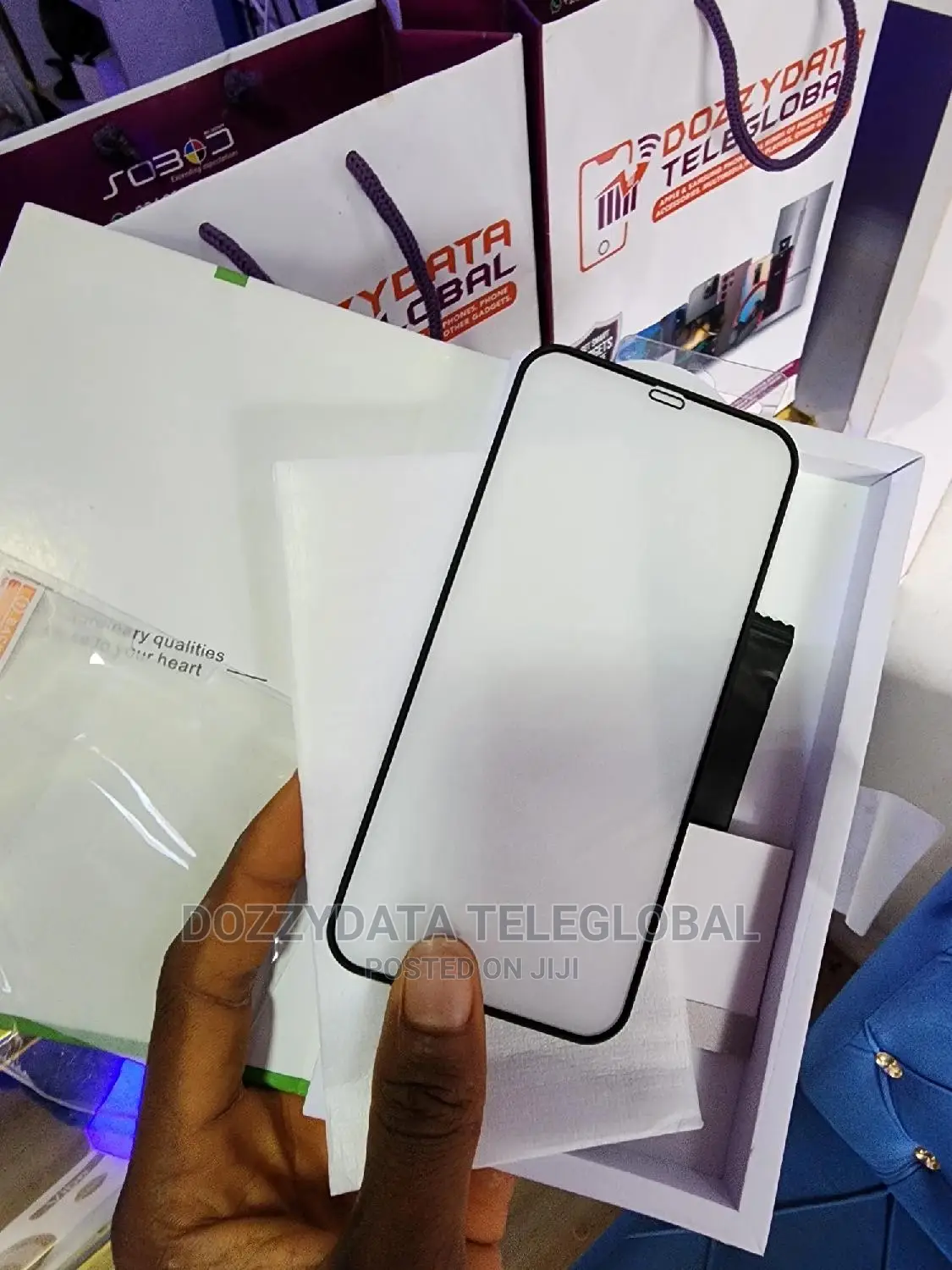 Silicone Edge Screen Protector for Apple Phones All Models