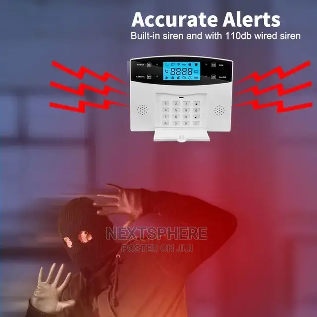 GSM SMS Home Burglar Security Alarm System With 99 Zones
