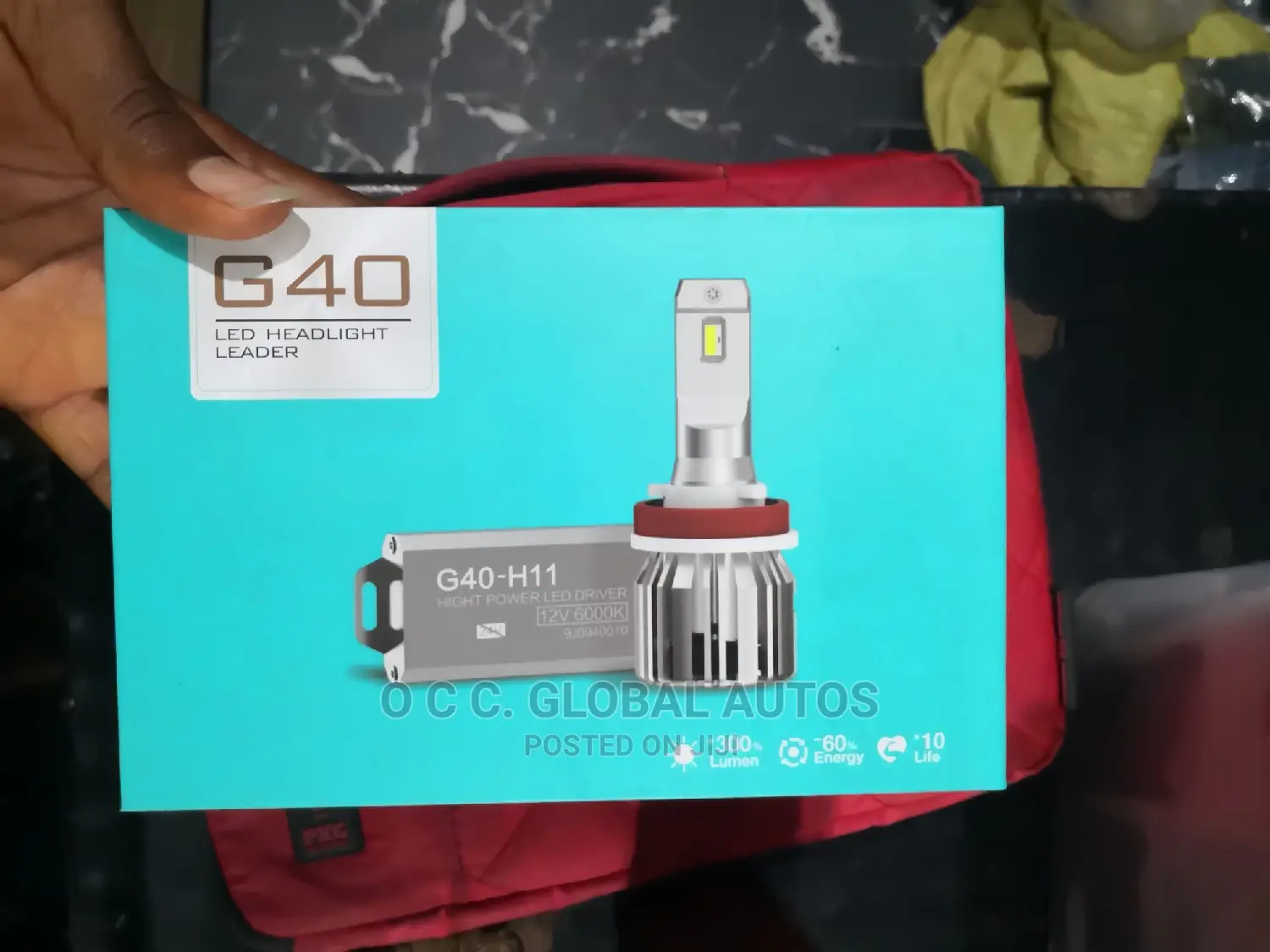 Headlamp Bulbs 12v 9005 LED G40