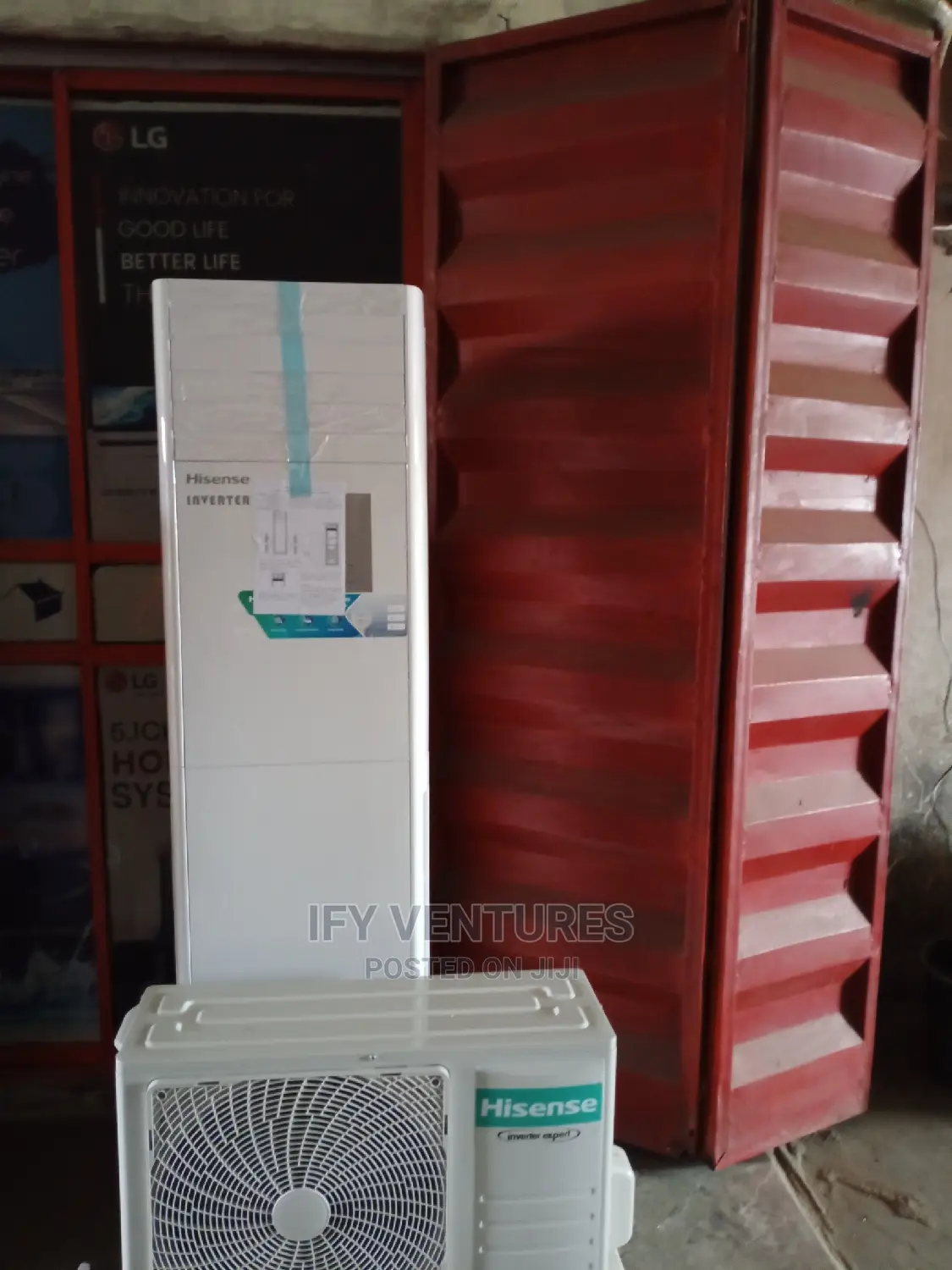 Two Tons Hisense Inverter Split Unit Air Conditioner.