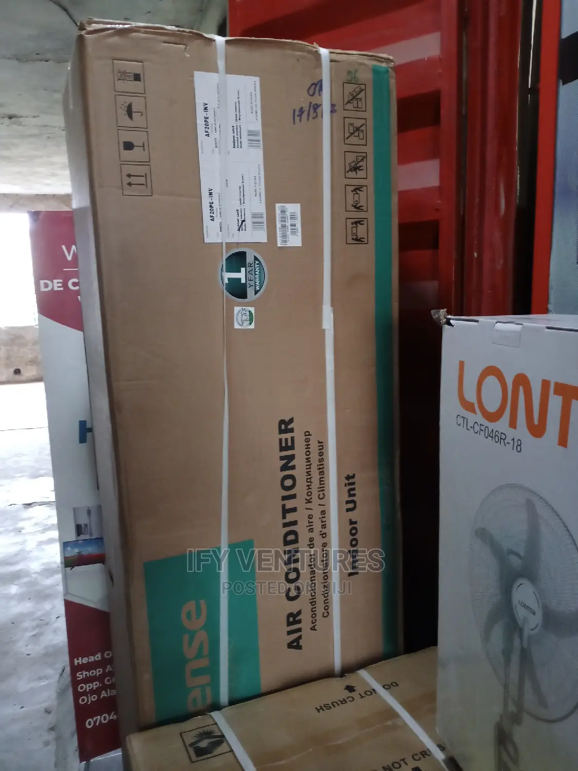 Two Tons Hisense Inverter Split Unit Air Conditioner.