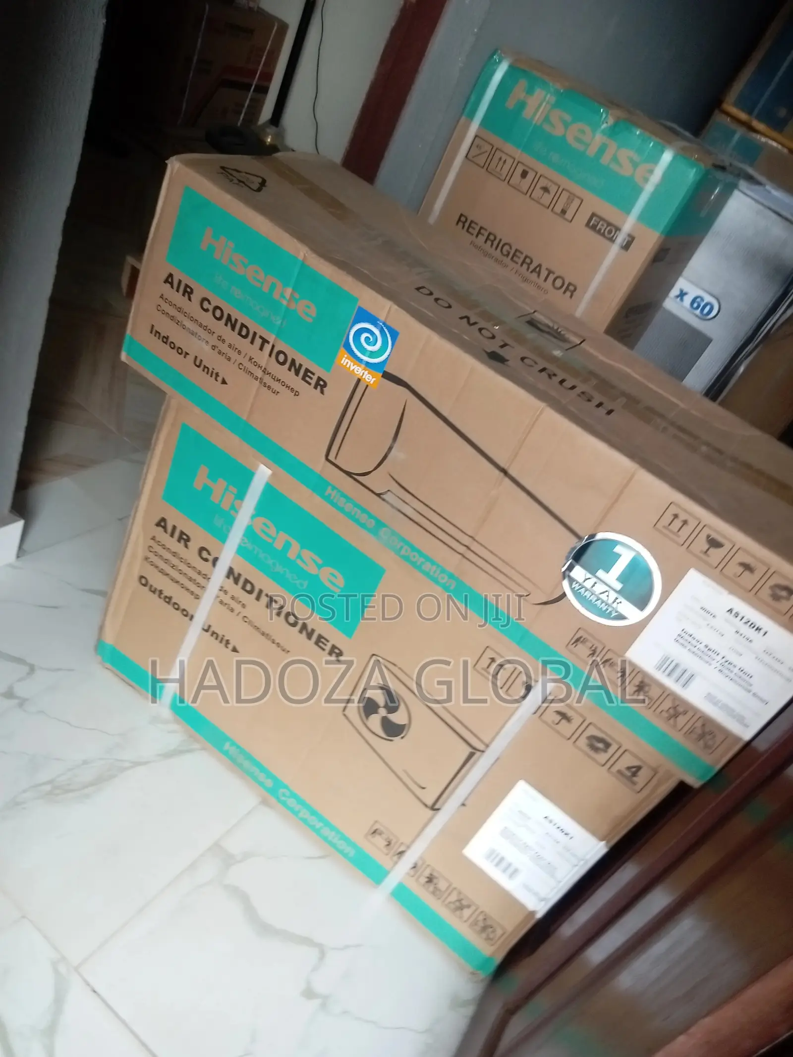 Split Inverter A.C. Hisense 1.5hp - R410 Gas