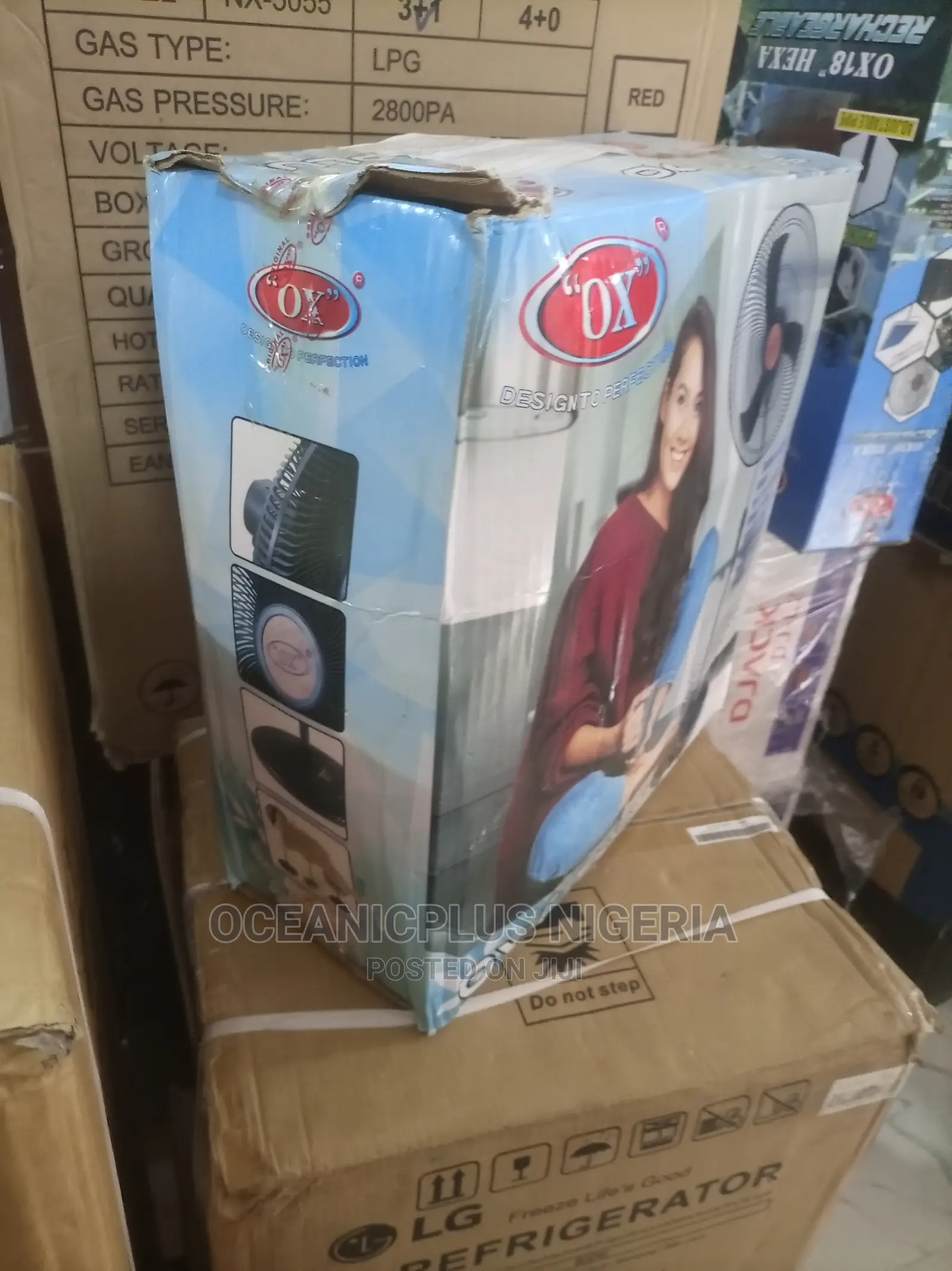 The New OX 18 Inches Nonrechargeable Standing Fan