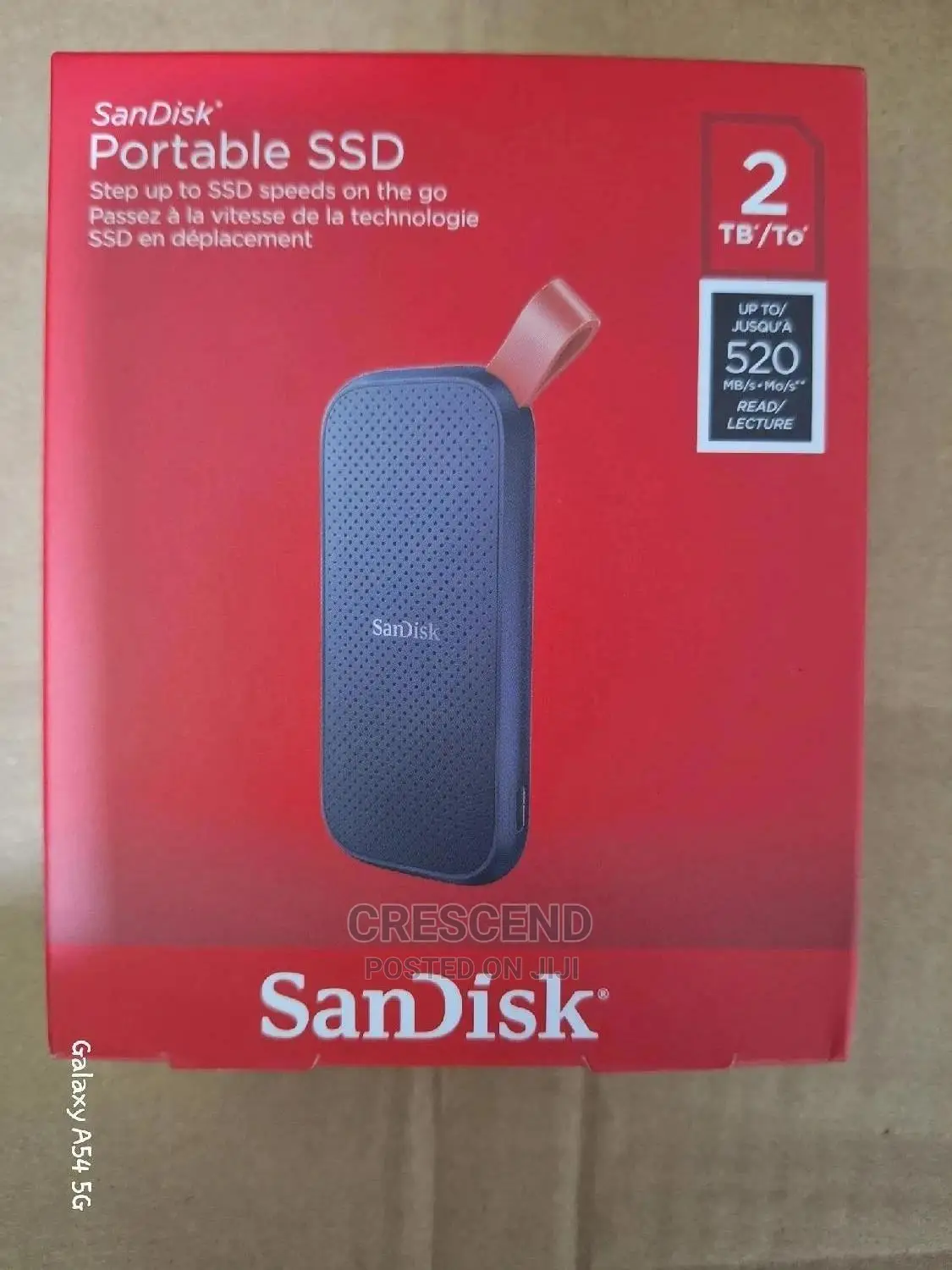 Sandisk 2tb Portable External SSD