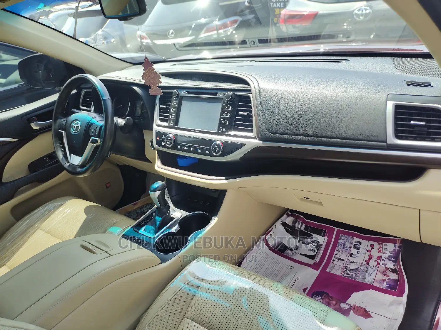 Toyota Highlander 2017 Red