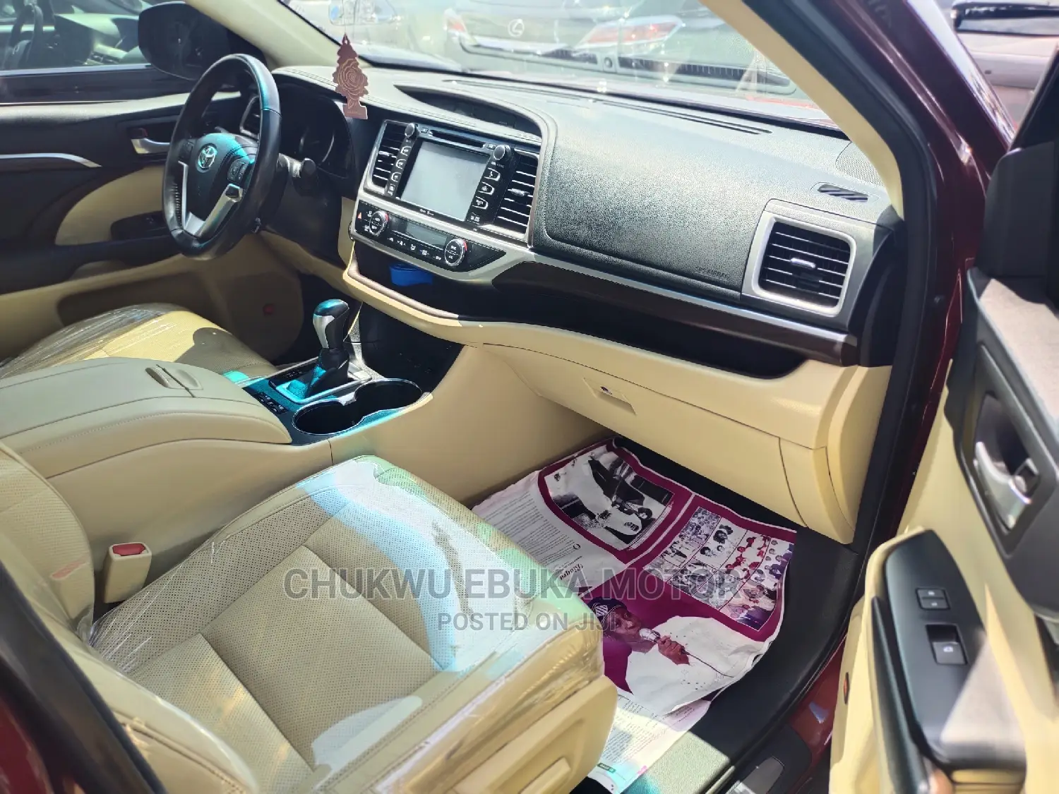 Toyota Highlander 2017 Red