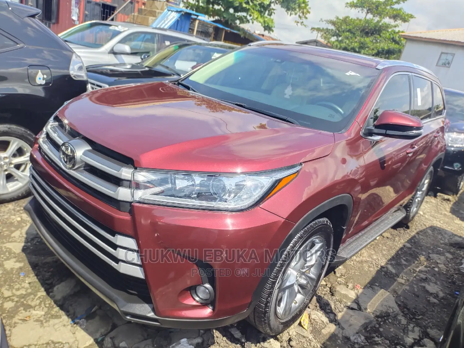 Toyota Highlander 2017 Red