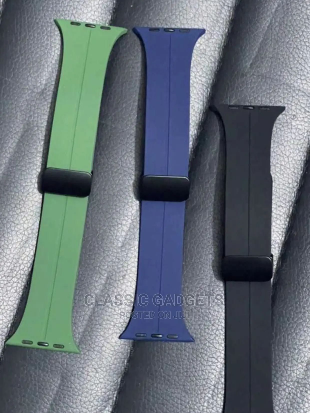Magnetic Silicone Replacement Straps for Iwatch and Samsung