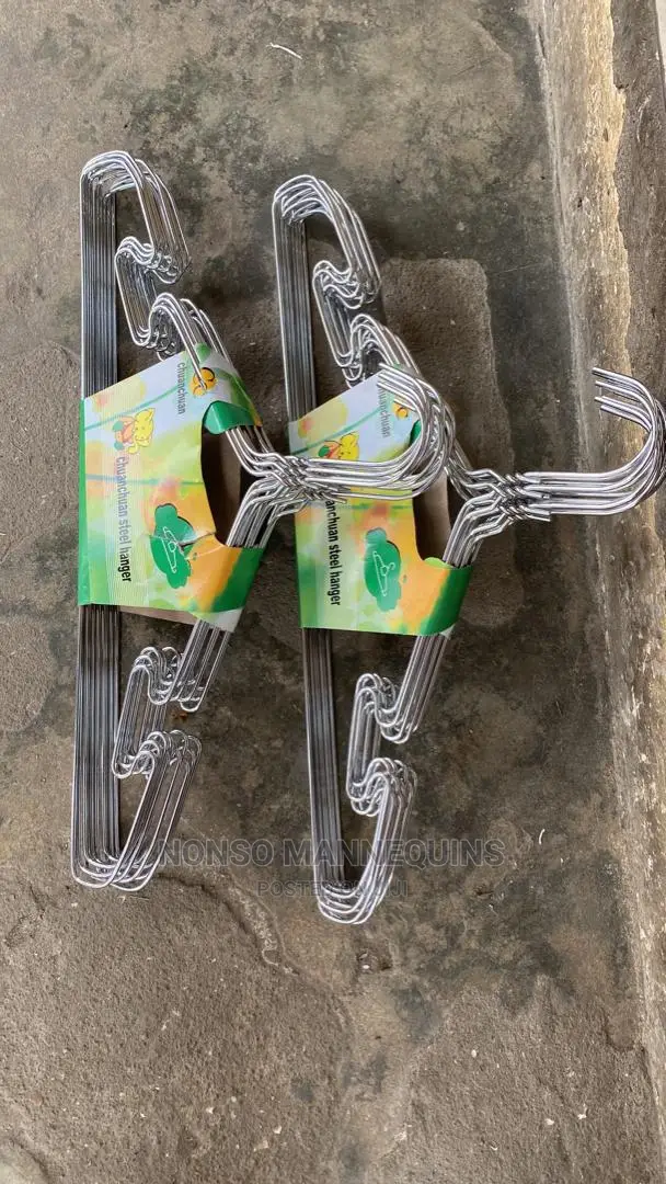 New Design 10 Pieces a Pack Stainless Hangers