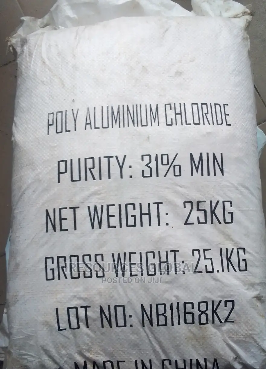 Polyaluminium Chloride Pac (Yellow/White Powder ) 25kg Bag