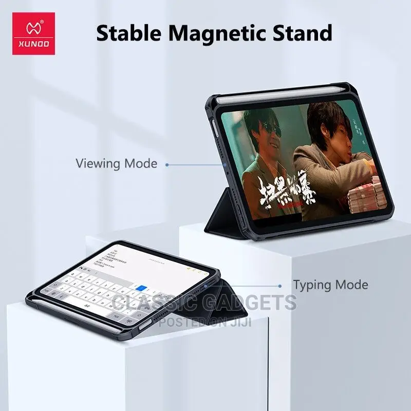 Powerlite Flip Leather Case With Auto Sleep /Wake for iPads
