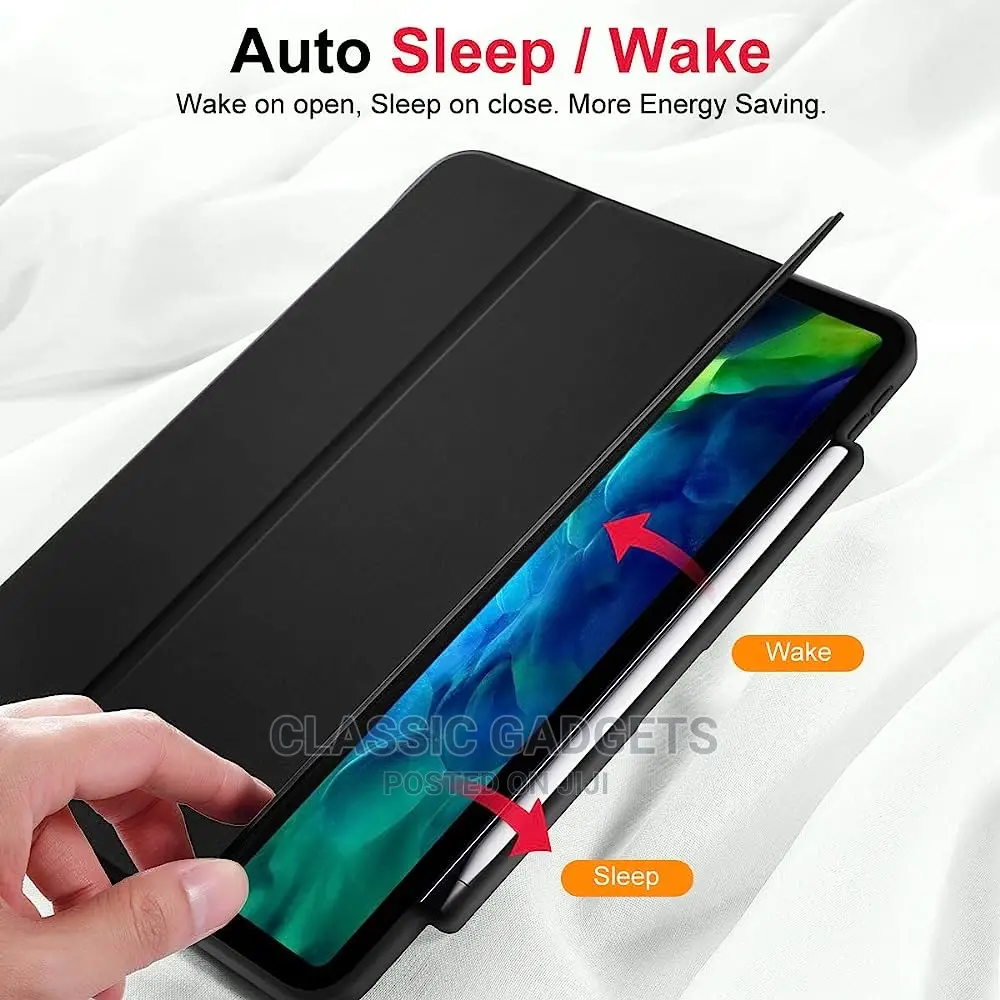 Powerlite Flip Leather Case With Auto Sleep /Wake for iPads