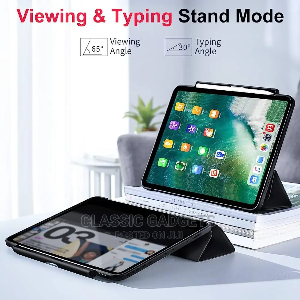 Powerlite Flip Leather Case With Auto Sleep /Wake for iPads